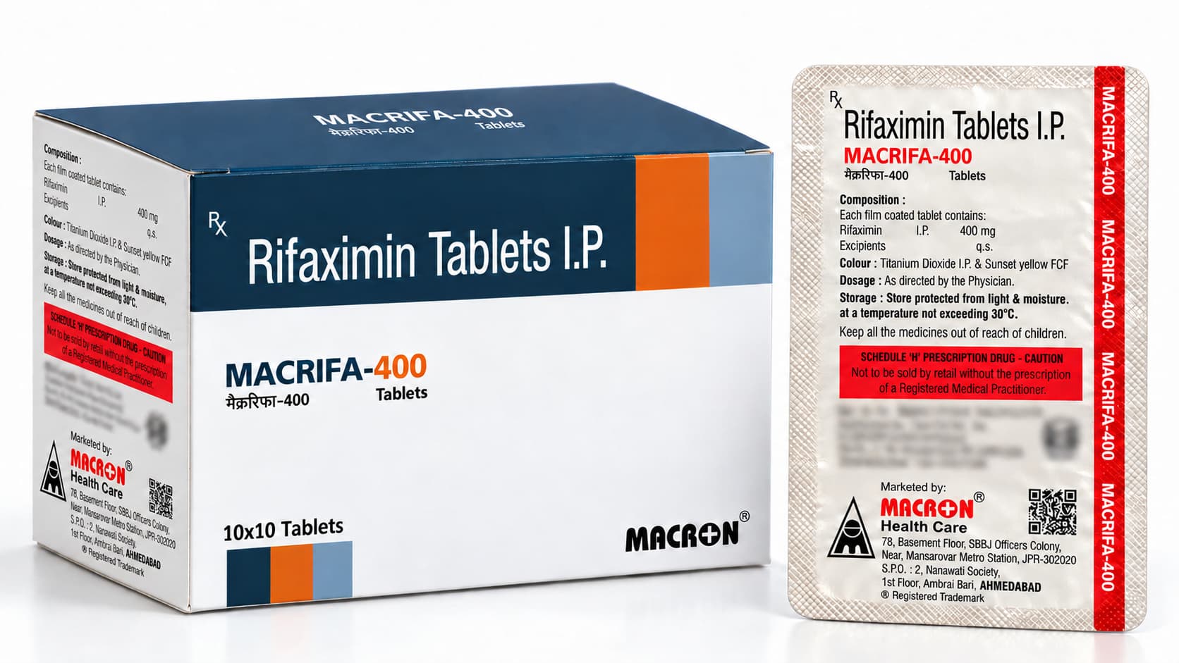 Macrifa-400 Tablets product photo