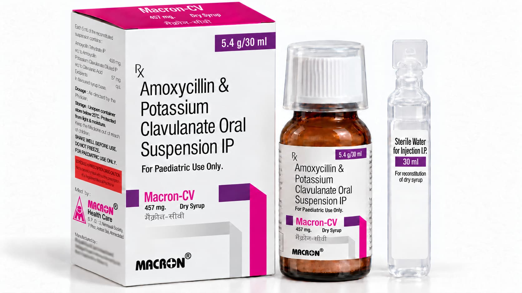 MACRON-CV 457 Dry Syrup product photo