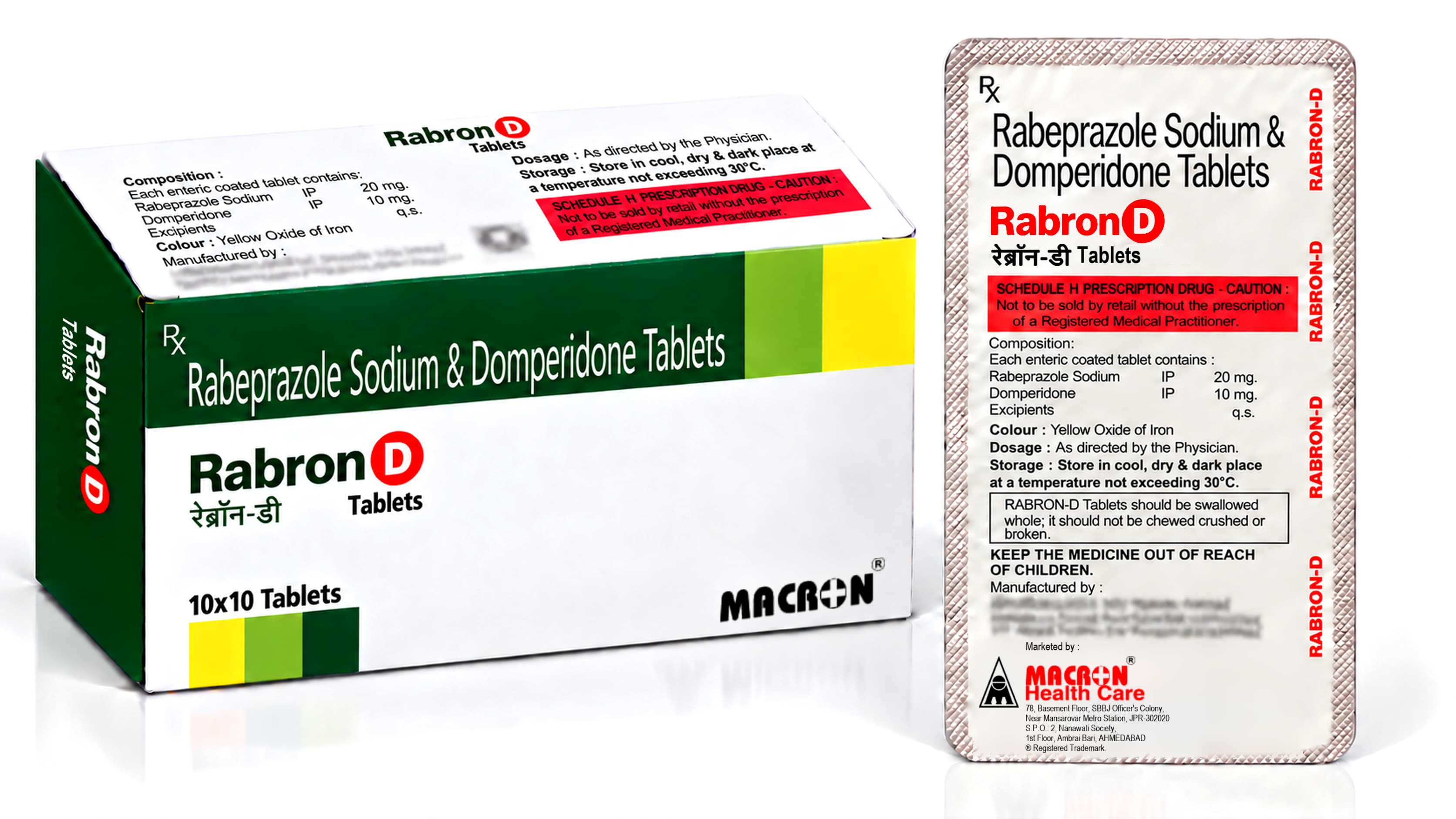 Rabron-D Tablets product photo