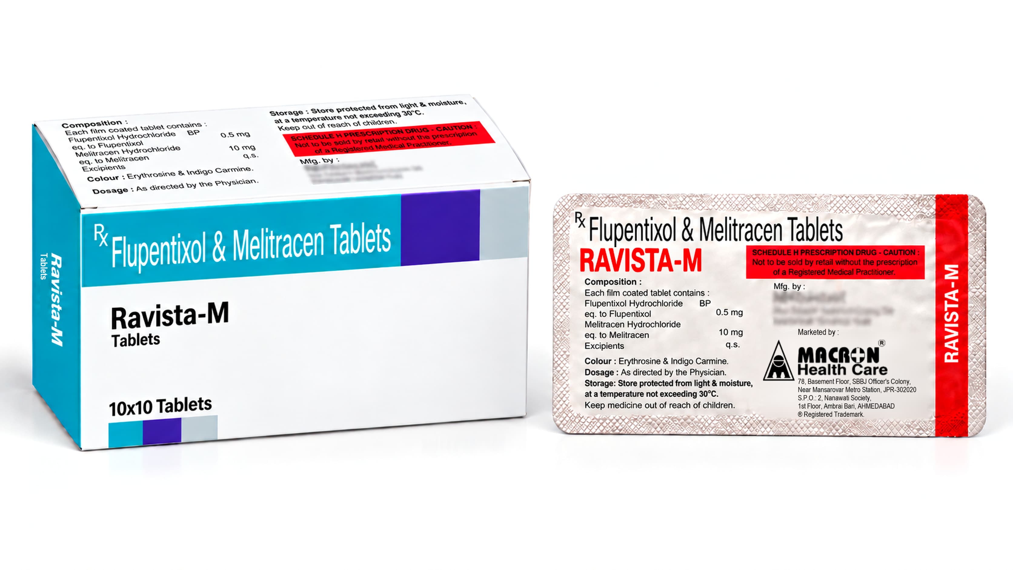Ravista-M Tablets product photo