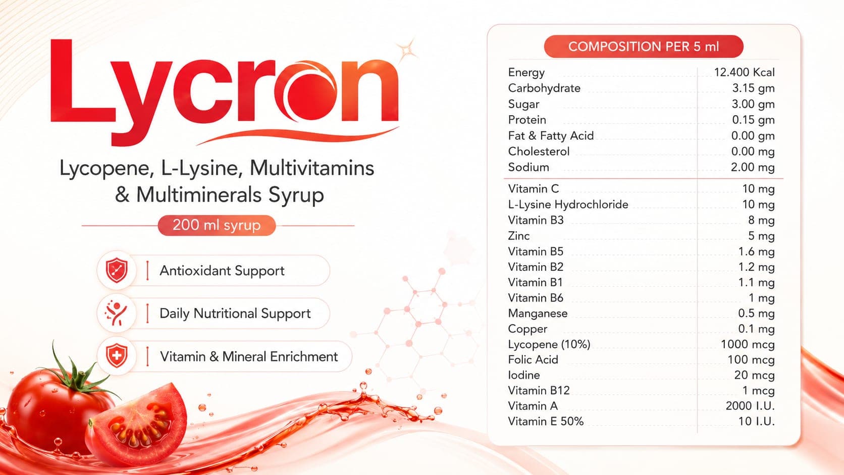 Syrups products from Macron Health Care